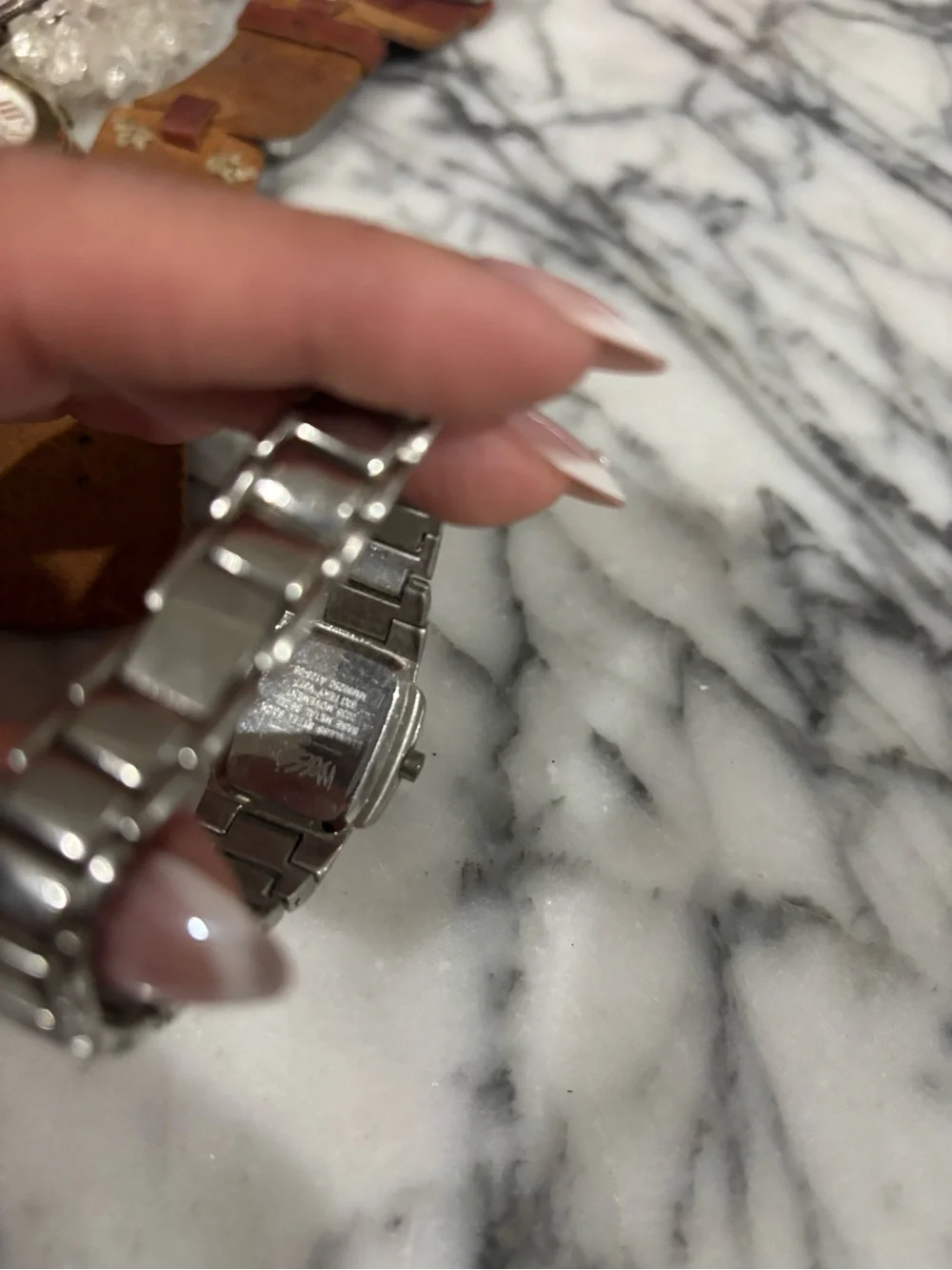 Mossimo Silver Square Bracelet Watch Y2K Minimalist